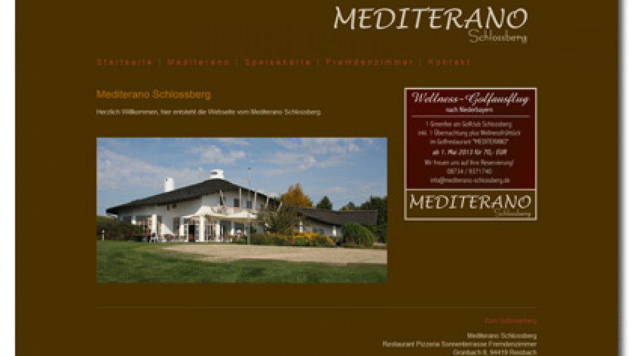 Projektstart Mediterano Schlossberg